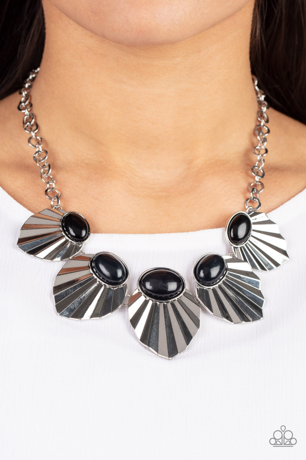 Necklaces Fearlessly Ferocious - Black N442