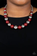 Load image into Gallery viewer, Necklace Stone Age Adventurer - Red N2097