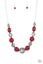 Load image into Gallery viewer, Necklaces Girl Meets Garden - Red N2240