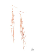 Load image into Gallery viewer, Earrings Cosmic Cascade - Copper E2408
