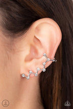 Load image into Gallery viewer, Earrings Clamoring Constellations - White E481 Earcrawlers