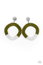 Load image into Gallery viewer, Earrings Thats a WRAPAROUND - Green E458