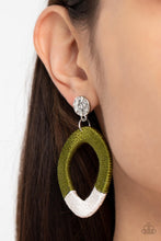 Load image into Gallery viewer, Earrings Thats a WRAPAROUND - Green E458