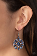 Load image into Gallery viewer, Earrings Lively Luncheon - Blue E467
