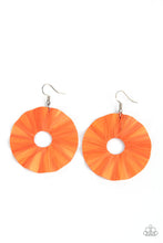 Load image into Gallery viewer, Earrings Fan the Breeze - Orange E2227