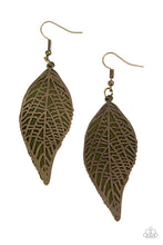 Load image into Gallery viewer, Earrings Leafy Luxury - Green E215