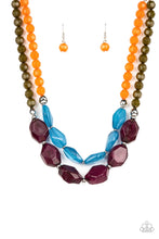 Load image into Gallery viewer, Necklaces Tropical Trove - Purple N2230