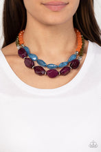 Load image into Gallery viewer, Necklaces Tropical Trove - Purple N2230