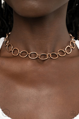 Necklace 90s Nostalgia - Copper N488