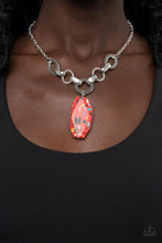 Load image into Gallery viewer, Necklace Mystical Mineral - Red N2096