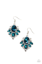 Load image into Gallery viewer, Earrings Glitzy Go-Getter - Blue E2292