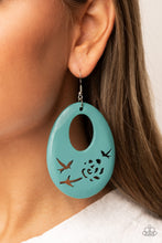 Load image into Gallery viewer, Earrings Home TWEET Home - Blue E2451