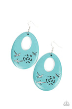 Load image into Gallery viewer, Earrings Home TWEET Home - Blue E2451