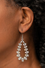 Load image into Gallery viewer, Earrings Its About to GLOW Down - White E421