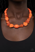 Load image into Gallery viewer, Necklaces Tropical Tsunami - Orange N2290