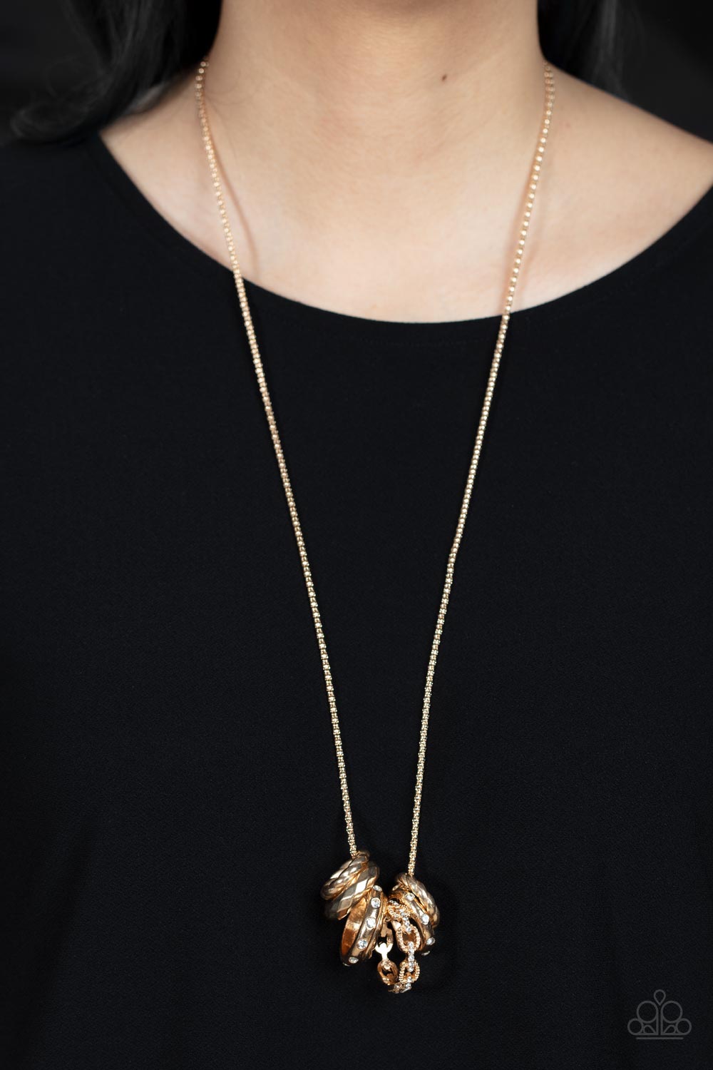 Necklace Audacious Attitude - Gold N347
