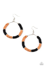 Load image into Gallery viewer, Earrings Skillfully Stacked - Black E2171