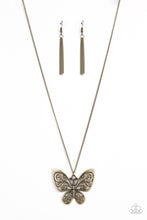 Load image into Gallery viewer, Necklaces Butterfly Boutique - Brass N2417