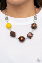 Load image into Gallery viewer, Necklaces Eco Extravaganza - Yellow N2148