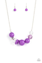 Load image into Gallery viewer, Necklaces Bauble Bonanza - Purple N2166