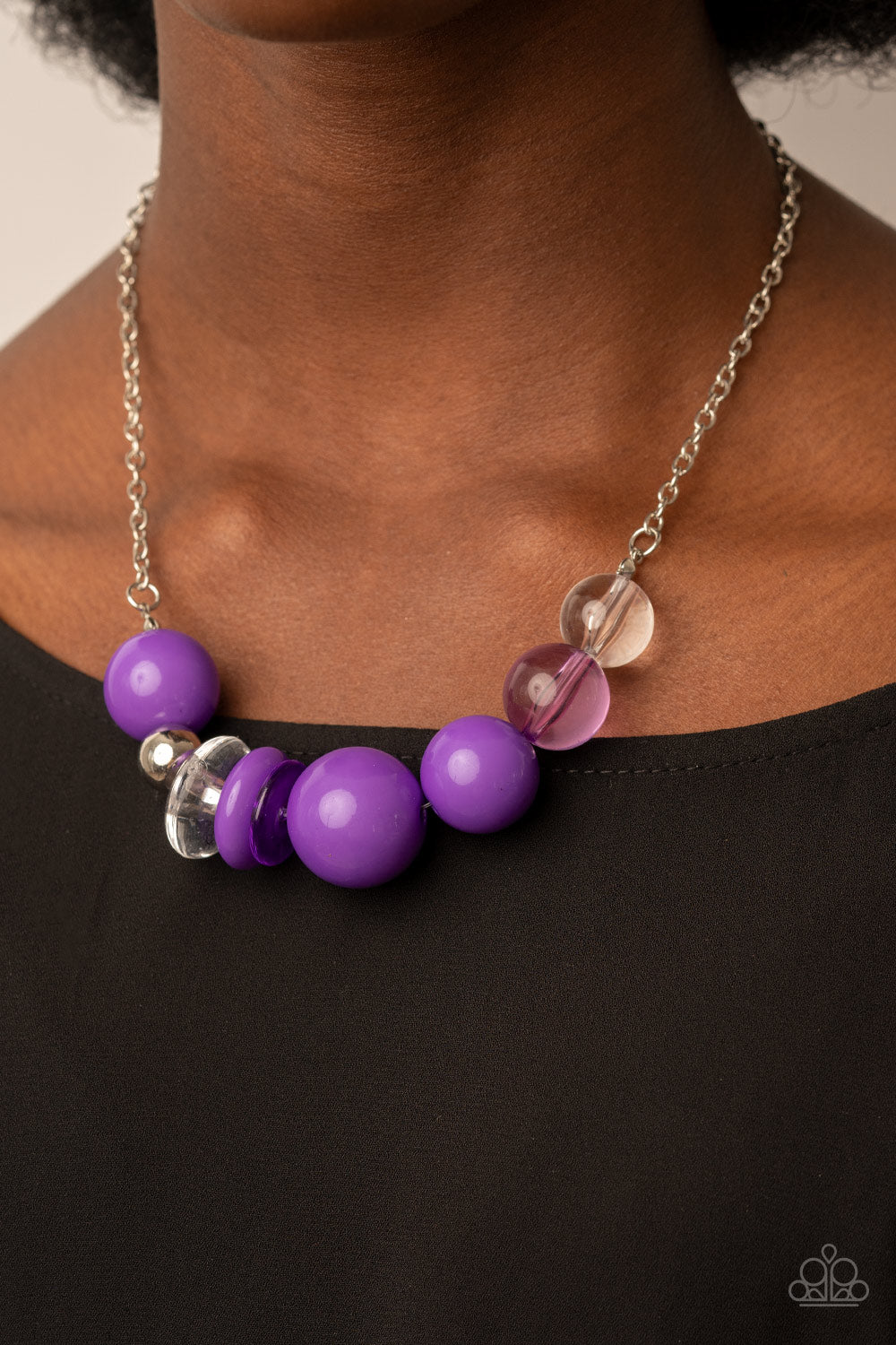 Necklaces Bauble Bonanza - Purple N2166