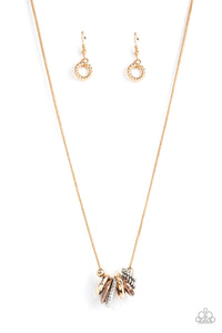 Necklaces Mechanical Mischief - Multi Gold