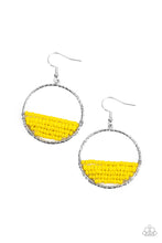 Load image into Gallery viewer, Earrings Head-Over-Horizons - Yellow E381