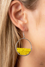 Load image into Gallery viewer, Earrings Head-Over-Horizons - Yellow E381