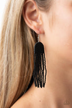 Load image into Gallery viewer, Earrings Right as RAINBOW - Black E400