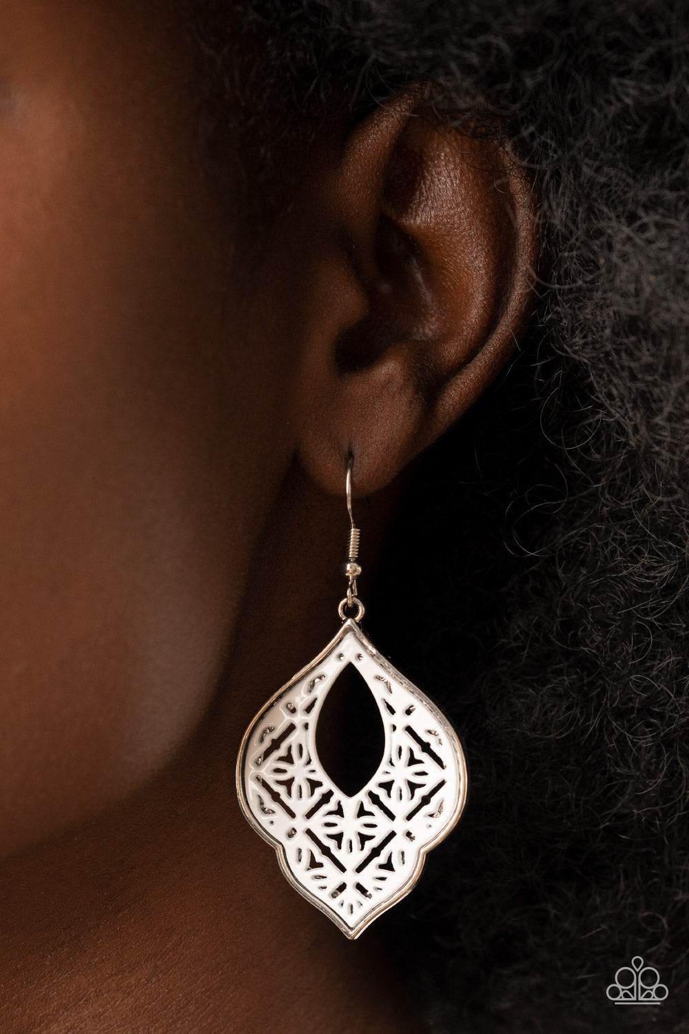 Earrings Thessaly Terrace - White E536