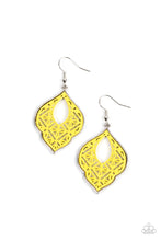 Load image into Gallery viewer, Earrings Thessaly Terrace - Yellow E536