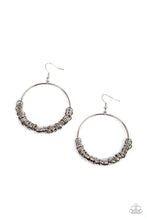 Load image into Gallery viewer, Earrings Retro Ringleader - Silver
