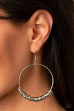 Load image into Gallery viewer, Earrings Retro Ringleader - Silver