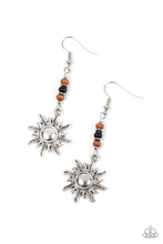 Load image into Gallery viewer, Earrings Sunshiny Days - Black E403
