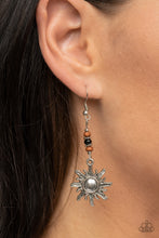 Load image into Gallery viewer, Earrings Sunshiny Days - Black E403