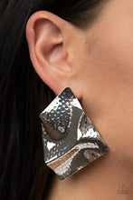 Load image into Gallery viewer, Earrings Modern Maverick - Silver E2439
