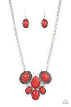 Load image into Gallery viewer, Necklaces All-Natural Nostalgia - Red N2104