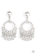 Load image into Gallery viewer, Earrings Marrakesh Request - White E417 PEARL