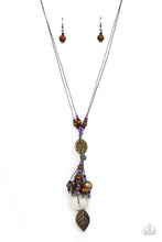 Load image into Gallery viewer, Necklaces Knotted Keepsake - Purple