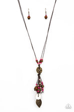 Load image into Gallery viewer, Necklaces Knotted Keepsake - Pink