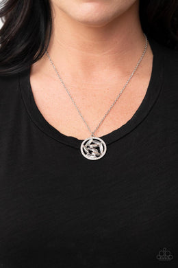 Necklaces Head-Spinning Sparkle - Silver N2183