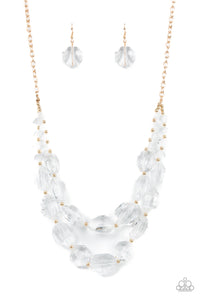 Necklaces Icy Illumination - Gold N124