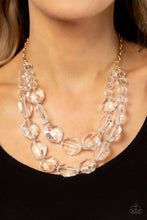 Load image into Gallery viewer, Necklaces Icy Illumination - Gold N124