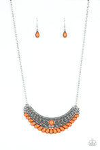 Load image into Gallery viewer, Necklaces Abundantly Aztec - Orange