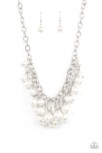 Load image into Gallery viewer, Necklace Powerhouse Pose - White LOP N377