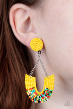 Load image into Gallery viewer, Earrings Make it RAINBOW - Yellow E2444