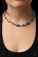 Load image into Gallery viewer, Necklaces Prismatic Reinforcements - Green N149