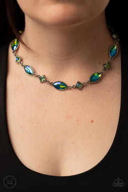 Necklaces Prismatic Reinforcements - Green N149