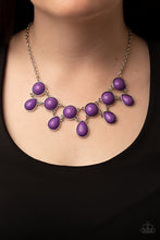 Load image into Gallery viewer, Necklaces Very Valley Girl - Purple N2063