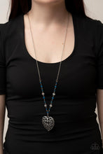 Load image into Gallery viewer, Necklaces Doting Devotion - Blue VDAY V122